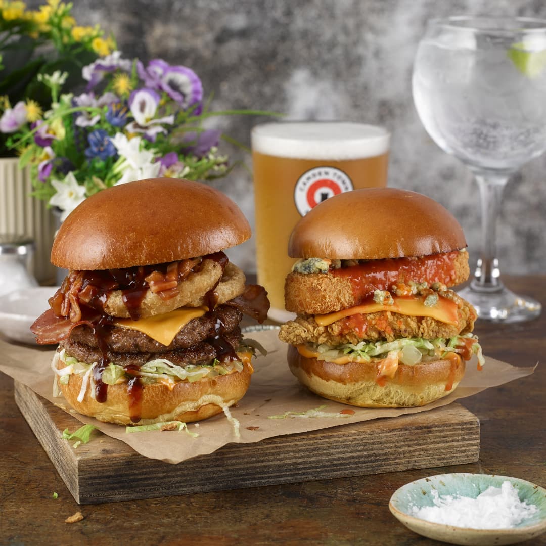 Burger or Pizza and a Drink Offer in London The Easton